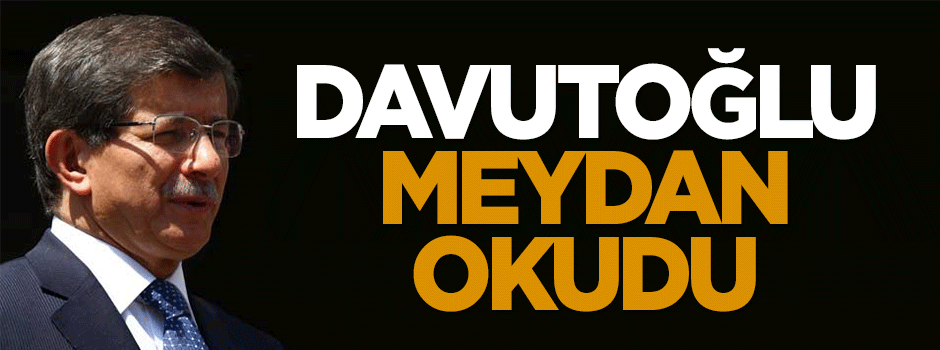 Davutoğlu meydan okudu