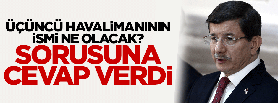 Davutoğlu: Önemli olan bebeğimizin dünyaya gelmesi