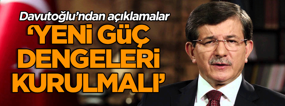 Davutoğlu sessizliğini bozdu… ‘Dışlayıcılığa karşı yeni güç dengeleri kurulmalı’