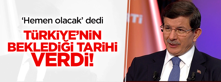 Davutoğlu: Silahları bırakmanın 'ama'sı olmaz