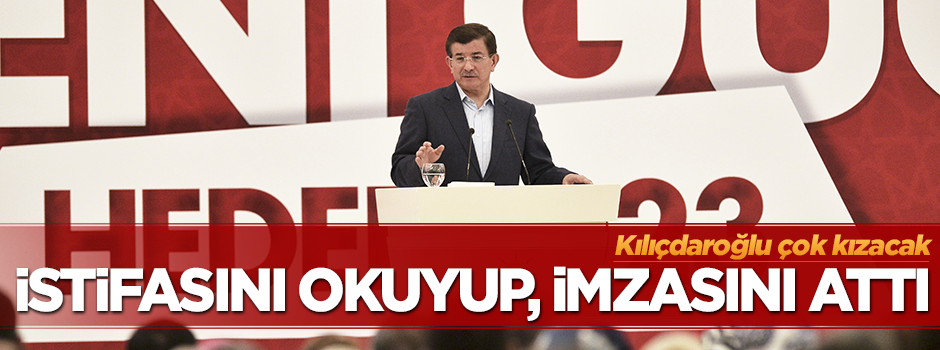 Davutoğlu: Tarhan'ın söylediklerinin altına imzamı atıyorum