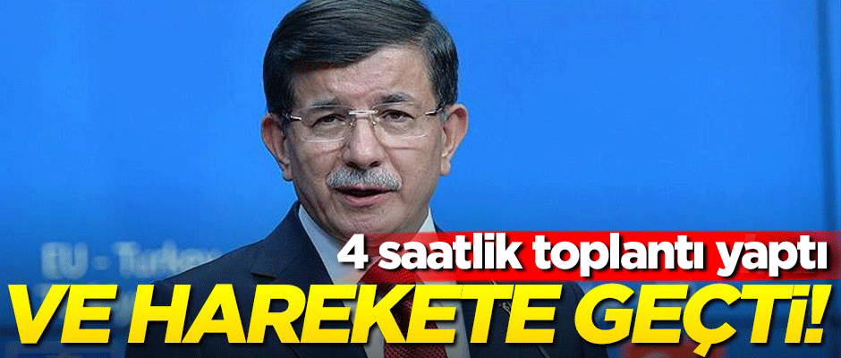 Davutoğlu toplantısında çıkan karar: Tebligat sonrası sesimiz daha gür çıkacak