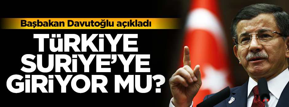 Davutoğlu: Türkiye’ye dönük tehdit olursa tedbirimizi alırız