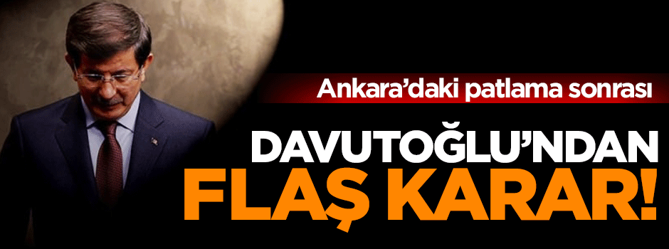 Davutoğlu, Ürdün ziyaretini erteledi
