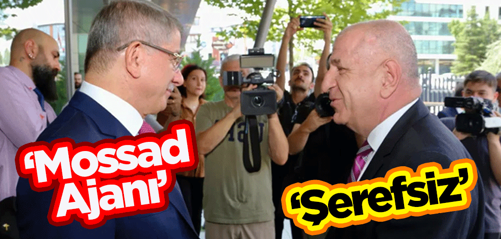 Davutoğlu ve Özdağ buluştu: "Mossad ajanı" ve "şerefsiz" sözleri akıllara geldi