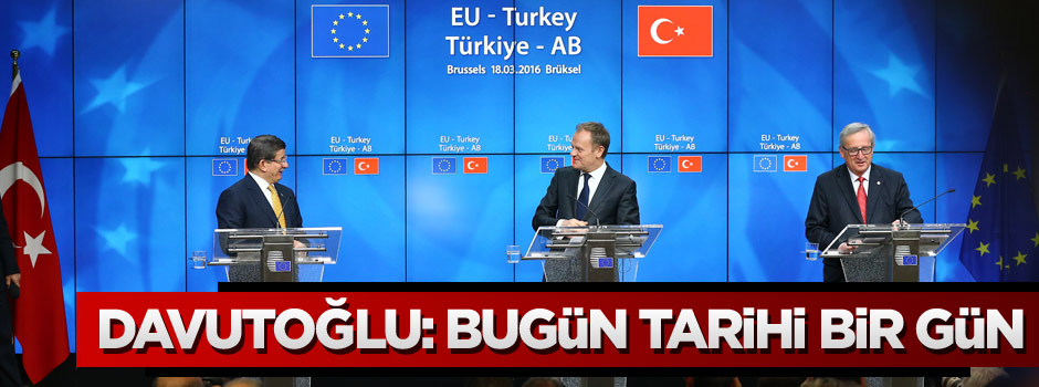 Davutoğlu ve Tusk'tan ortak açıklama