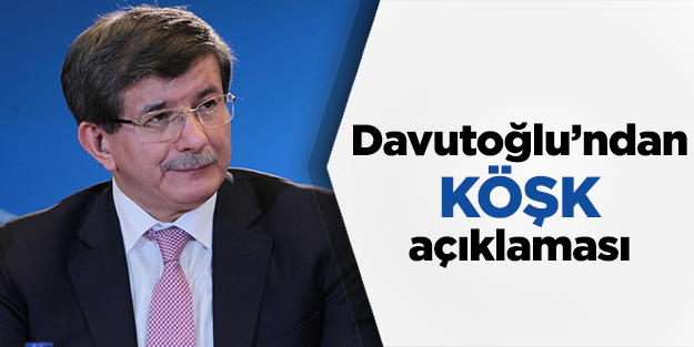 Davutoğlu; "Yeni Cuhurbaşkanını siyaset belirleyecek"