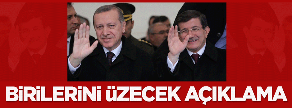 Davutoğlu'ndan birilerini üzecek açıklama