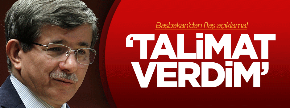 Davutoğlu'ndan flaş saldırı açıklaması!