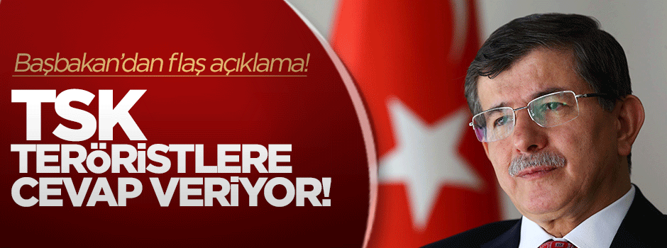 Davutoğlu'ndan flaş saldırı açıklaması!