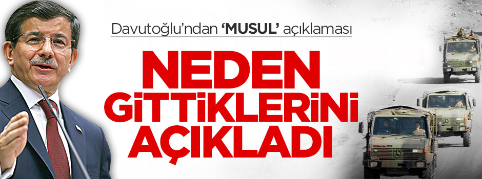 Başbakan'dan Musul açıklaması!