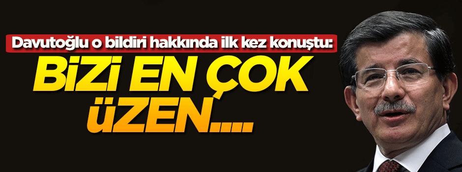Davutoğlu'ndan 'Pelikan Dosyası' açıklaması