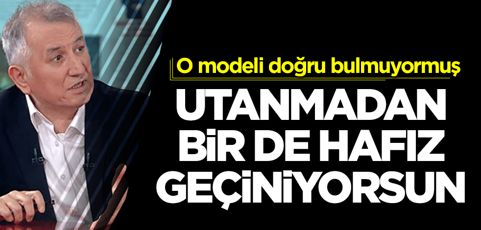 Davutoğlu'nun hafız yazarı, "nas"ı beğenmedi