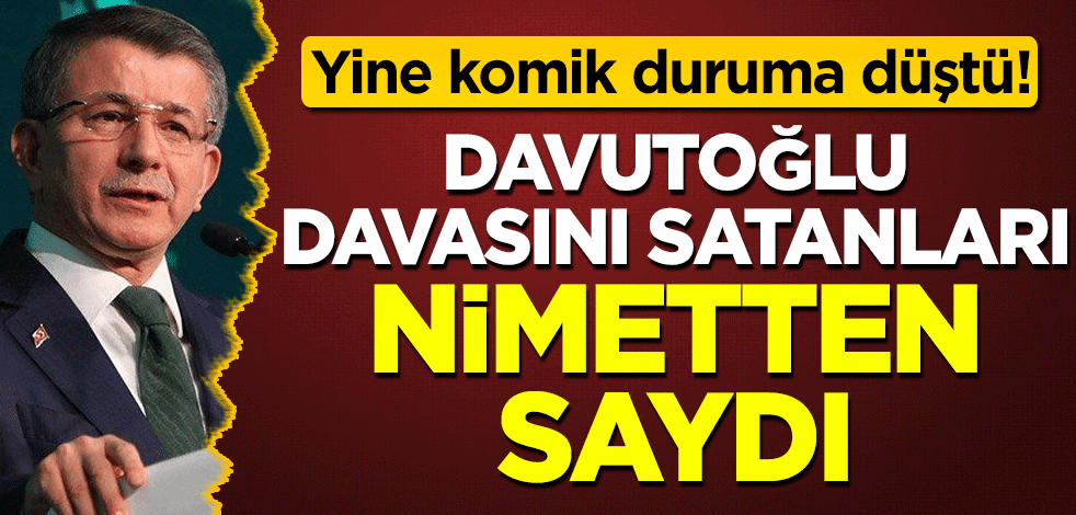 Davutoğlu'nun Kanal İstanbul hazımsızlığı! Cumhurbaşkanı Erdoğan'ı hedef aldı