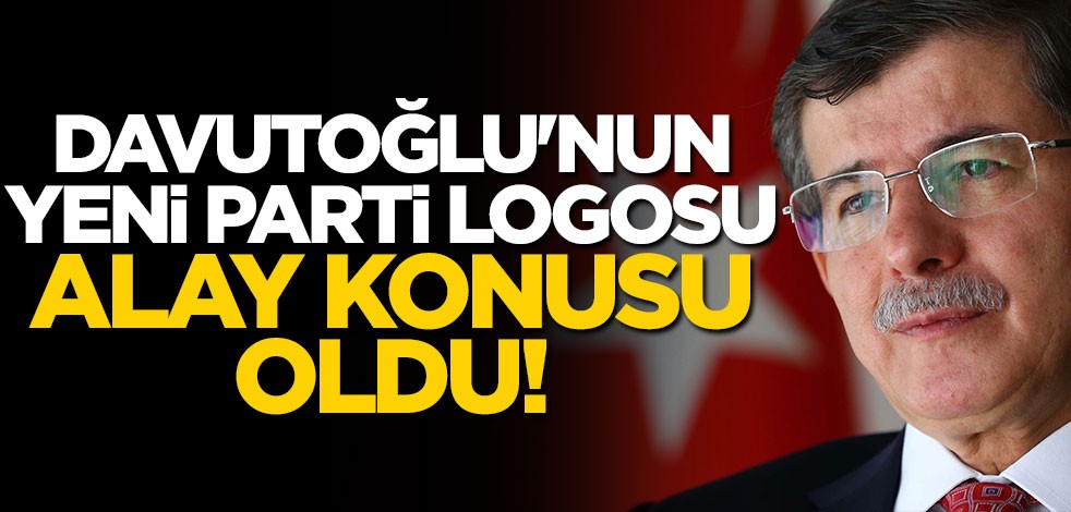 Davutoğlu'nun partisinin logosu alay konusu oldu!