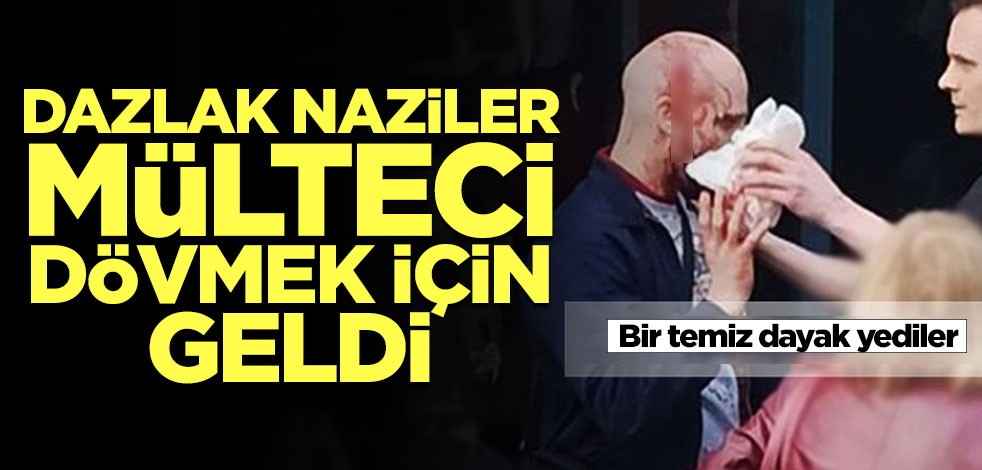 Dazlak Almanlar mülteci dövmek için Yunanistan'a gitti ama...