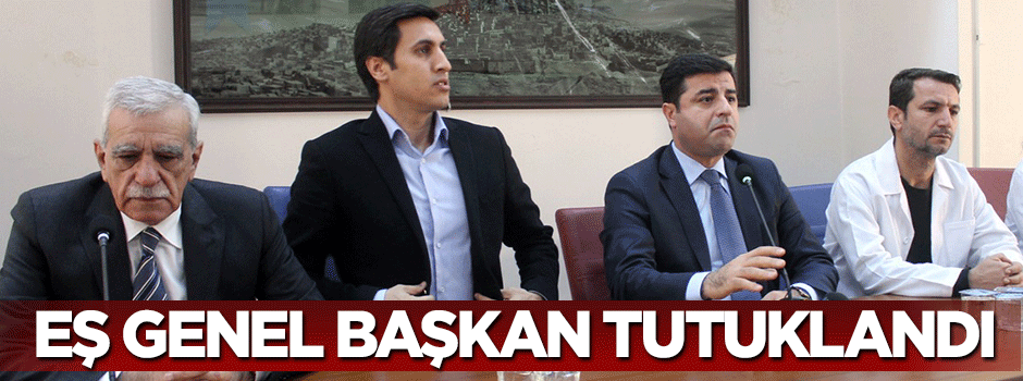 DBP eş başkanı Kamuran Yüksek tutuklanarak cezaevine konuldu