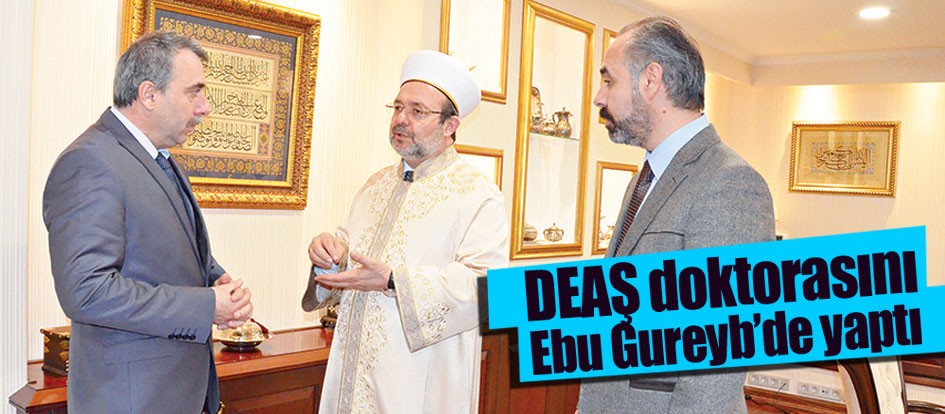 DEAŞ doktorasını Ebu Gureyb’de yaptı