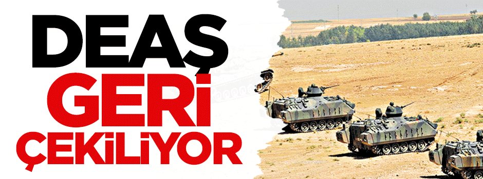 DEAŞ geri çekiliyor
