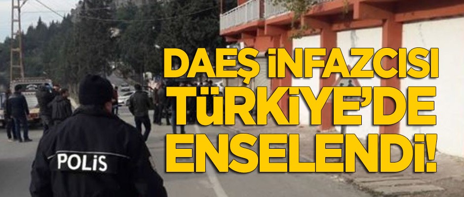 DEAŞ infazcısı Hatay'da enselendi!