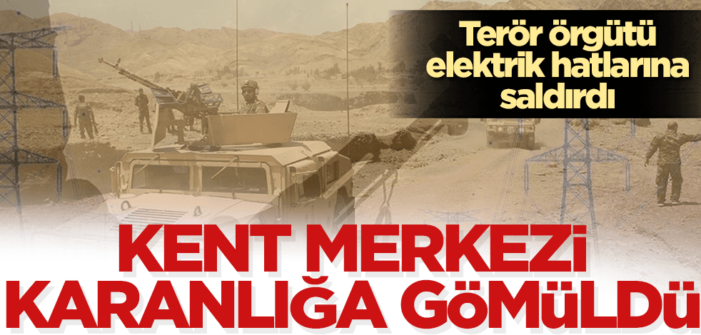 DEAŞ Kerkük'te elektrik hatlarına saldırdı!