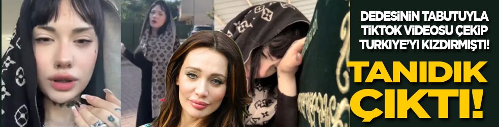 Dedesinin tabutuyla TikTok çekip Türkiye’yi kızdırmıştı! Ünlü türkücünün kızı çıktı!