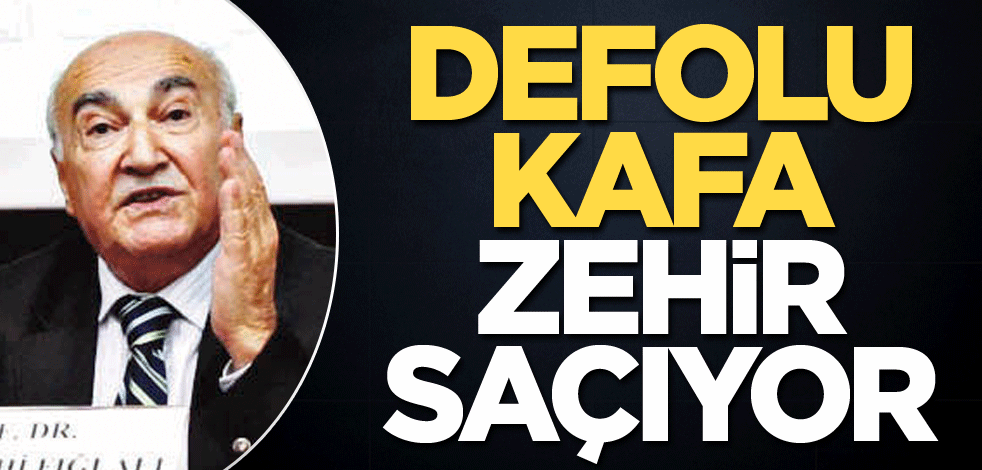 Defolu kafa zehir saçıyor