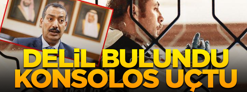 Delil bulundu konsolos uçtu