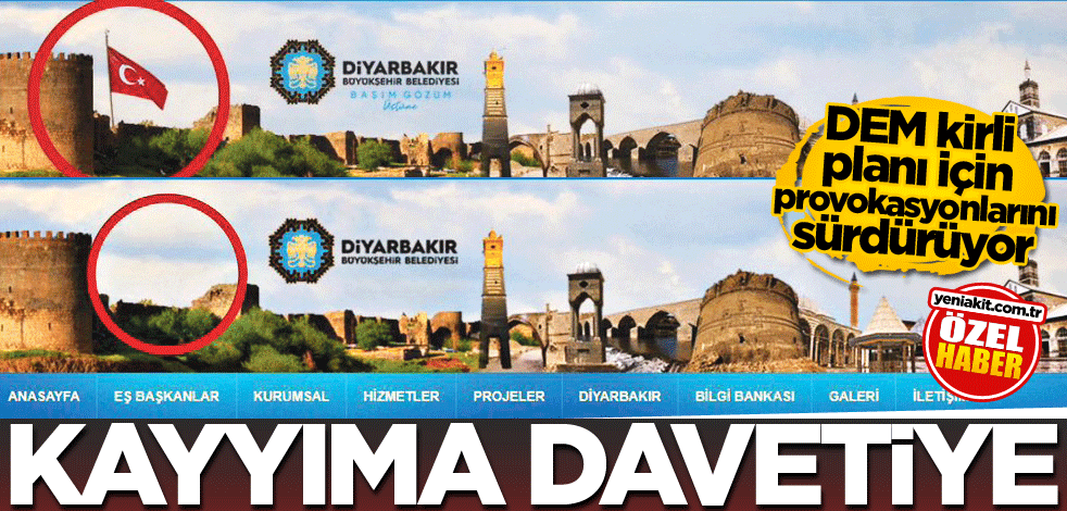 DEM kirli planı için provokasyonlarını sürdürüyor! Kayyıma davetiye
