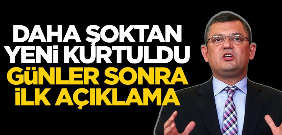 DEM'in kararından sonra şoka girmişti... Özgür Özel ilk kez konuştu!