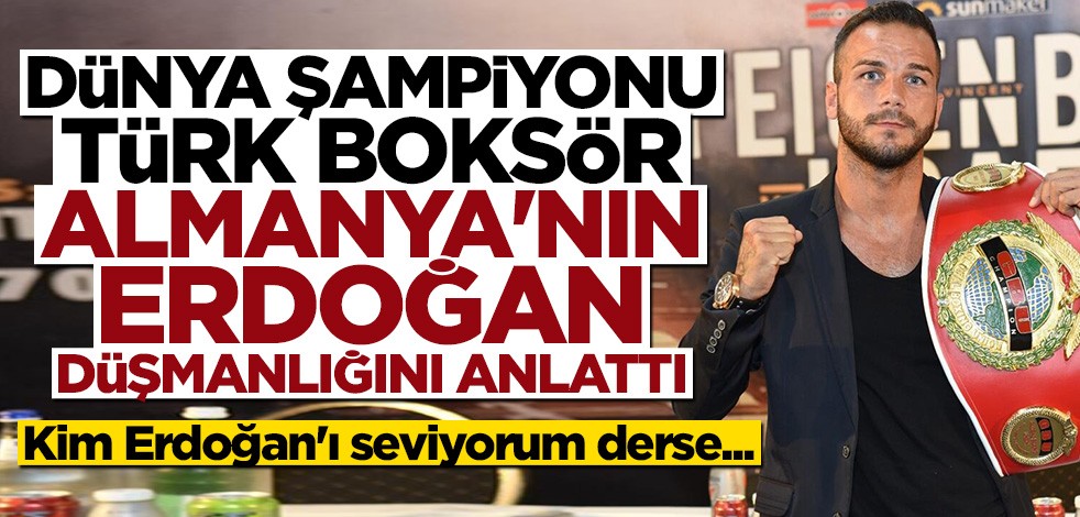 Demir Yumruk Şükrü Altay: Kim 'Erdoğan'ı seviyorum' derse dışlanıyor
