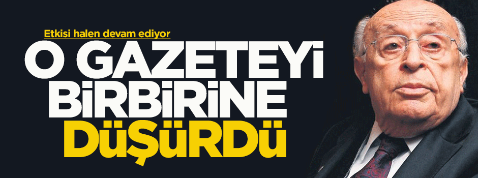 Demirel, Aydınlık gazetesini birbirine düşürdü