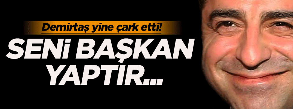 Demirtaş: Başkanlığı tartışmaya değil, tek adamlığa karşıyız