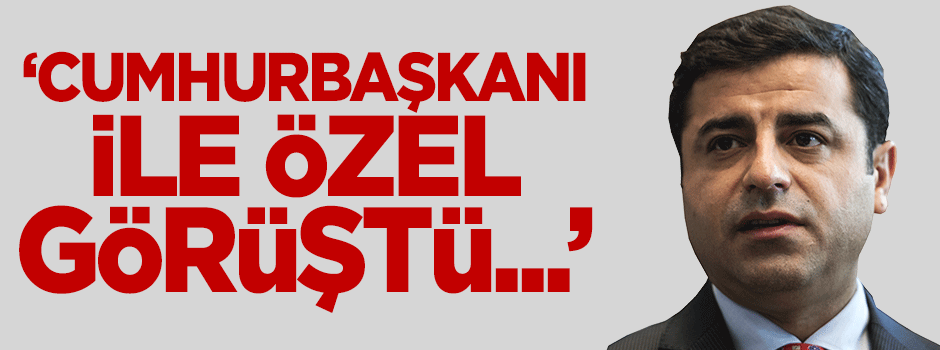 Demirtaş: Erken seçim ihtimali ağır basıyor