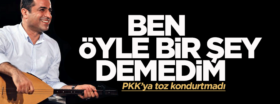 Demirtaş, Financal Times'taki haberini düzelttirdi