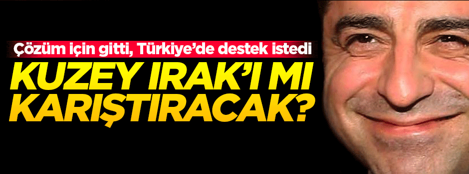 Demirtaş, IKBY'den yardım istedi!