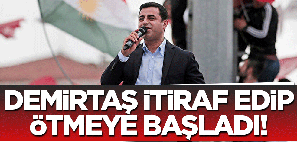 Demirtaş ötmeye başladı: Bir insanın yaralanacağını bilseydik çağrı yapmazdık!