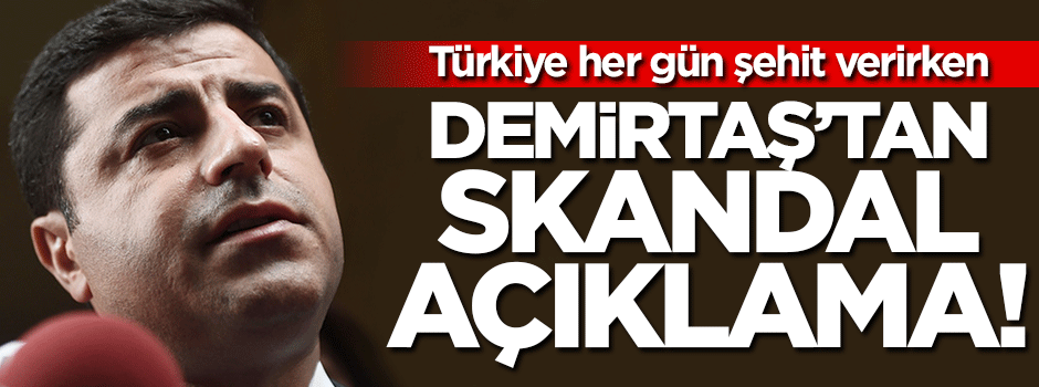 Demirtaş: Türkiye PKK'yı yanına almalı
