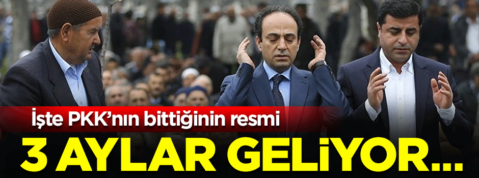 Demirtaş: Üç aylar geliyor, operasyonlar dursun!