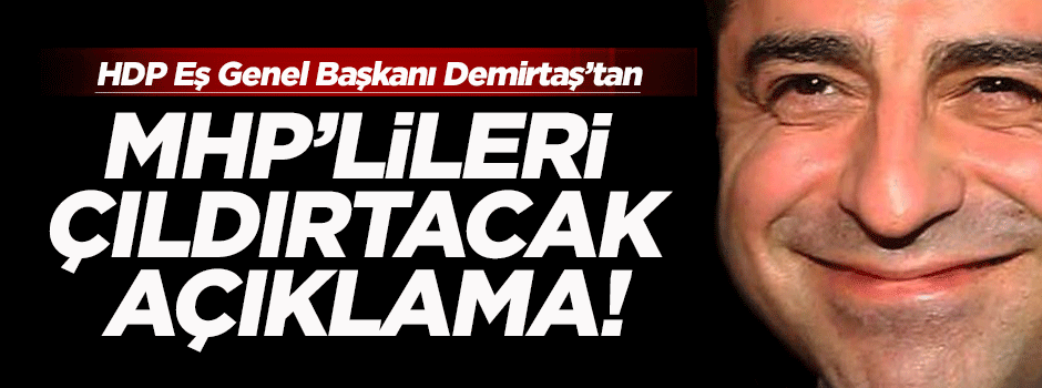 Demirtaş: Üçüncü parti olacağız