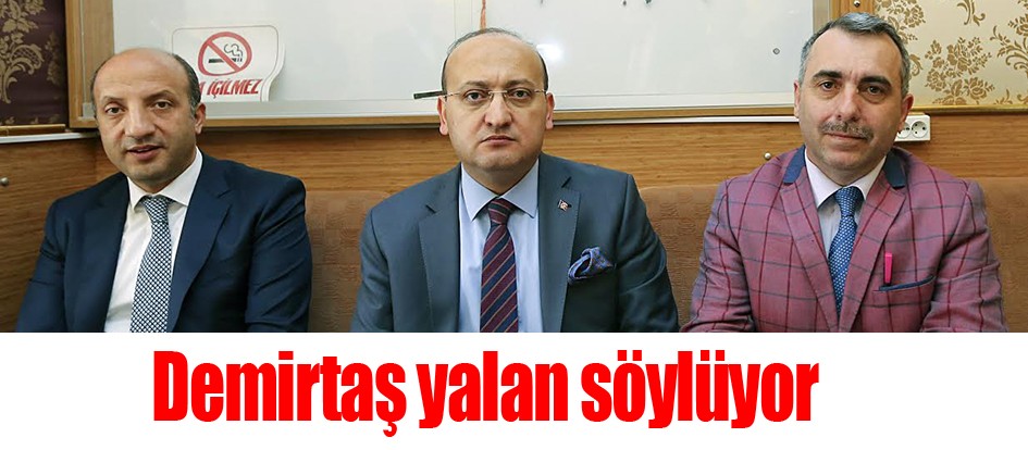 Demirtaş yalan söylüyor