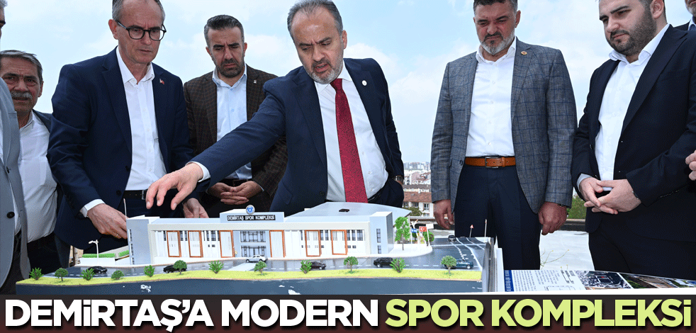 Demirtaş’a modern spor kompleksi