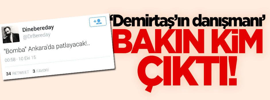 'Demirtaş'ın danışmanı'nın gerçek yüzü ortaya çıktı!