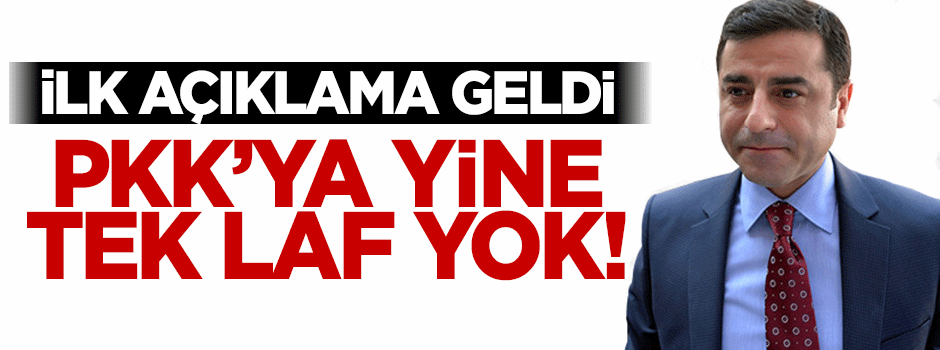 Demirtaş'tan Dağlıca açıklaması