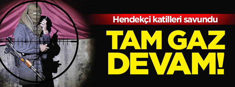 Demirtaş'tan 'hendek' siyasetine tam gaz devam!