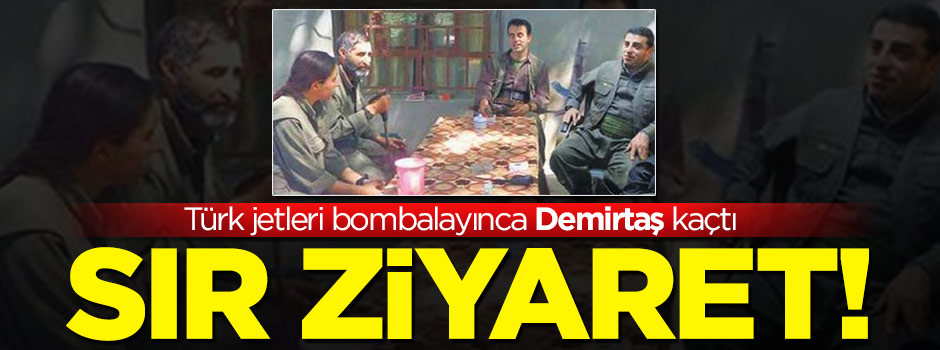 Demirtaş'tan Kandil'e kardeş ziyareti