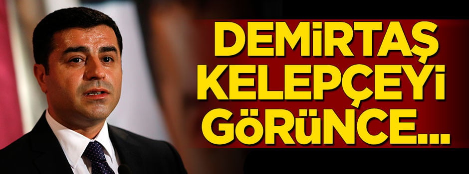 Demirtaş'tan kelepçe bahanesi!