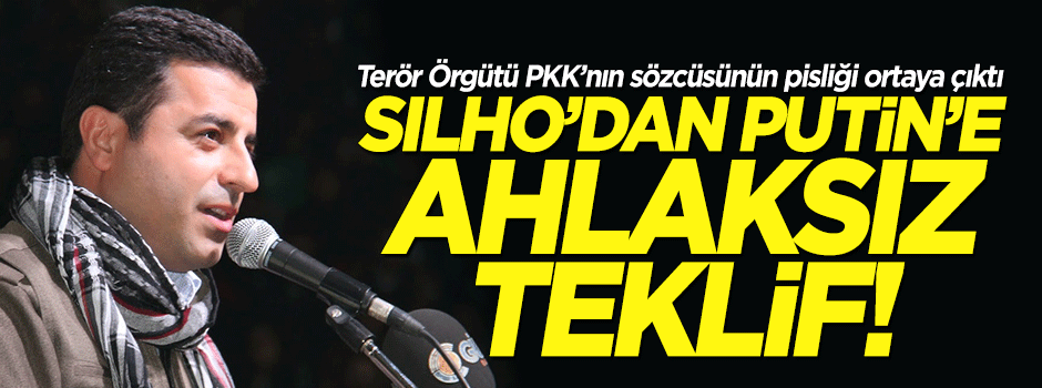 Demirtaş'tan Rusya'ya ahlaksız teklif!