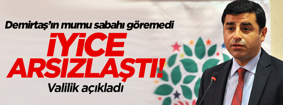 Demirtaş'tan suikast yalanı!