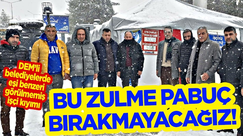 DEM'li belediyelerde eşi benzeri görülmemiş memur kıyımı: 3 günde 262 memur işten atıldı...